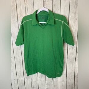 Patagonia Men’s‎ Stretch Short Sleeve Polo In Green Size Medium Style 53401.
